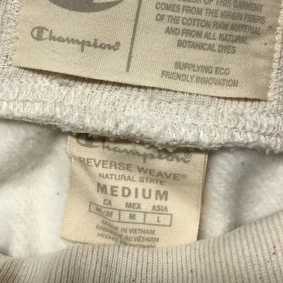 Champion reverse weave, natural state, men’s, medium joggers NWT - Picture 4 of 10